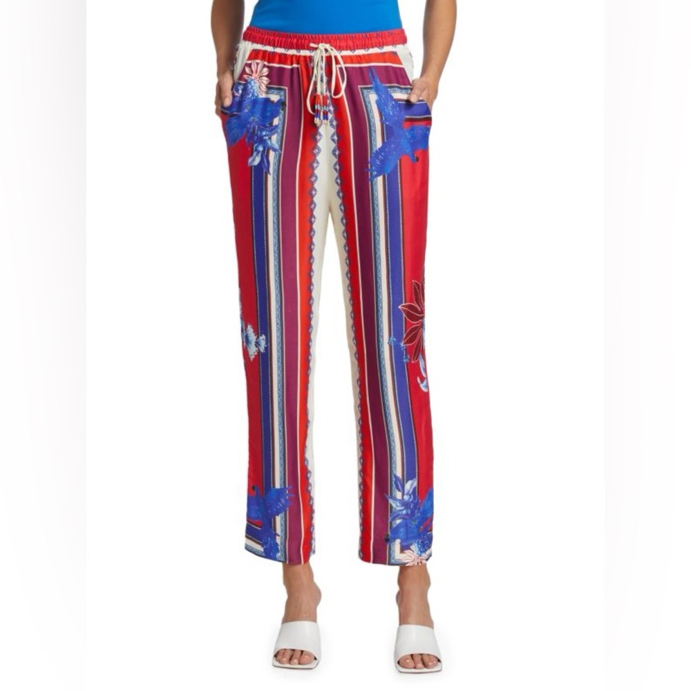 Farm Rio Macaw Scarf Pants XL